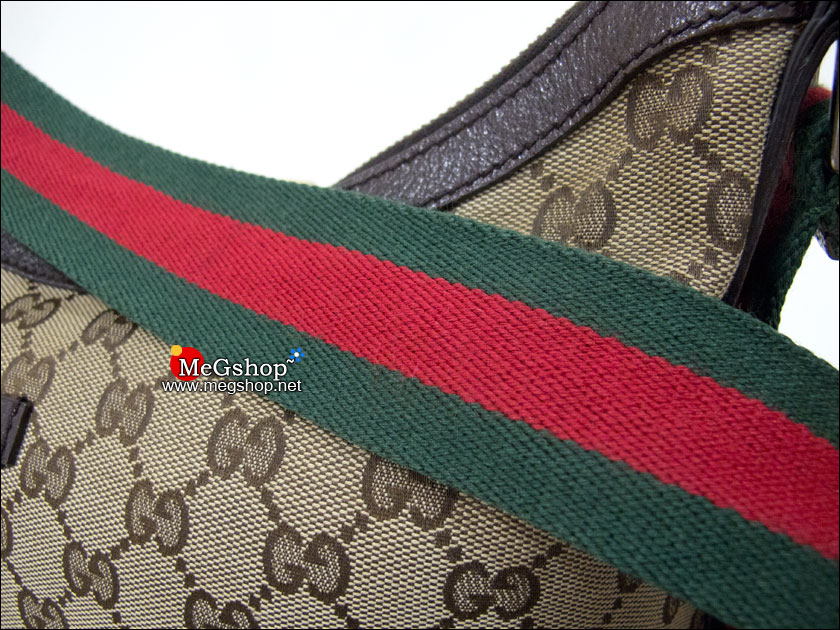 Gucci cross body bag สายผ้าเขียว/แดง ปรับสั้น/ยาวได้ค่ะ